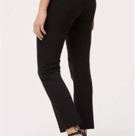 NWT - LOFT Petite Marissa Pants (Black w/subtle white polka dot) - Picture 4 of 5